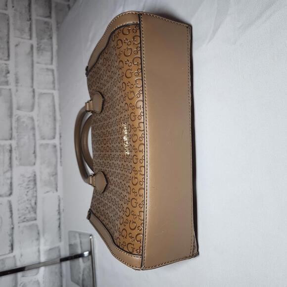 Guess Signature Y2K Mocha Holy Springs medium satchel tote - Picture 6 of 9